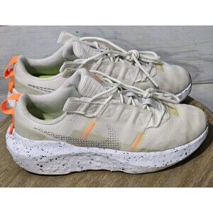Nike Crater Impact Sneaker Womens Size 8 Summit White Grey Fog CW2386-100